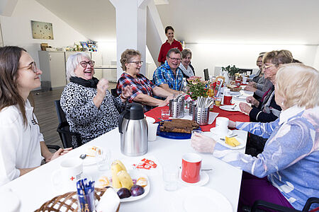 Gemeinsam schmeckt der Kaffee besser! 
