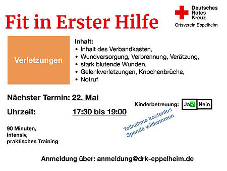 Fit in EH Verletzungen