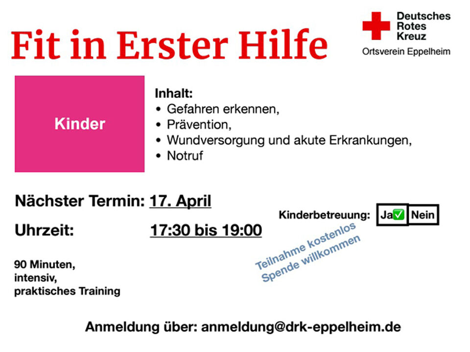 Fit in EH Kindernotfälle